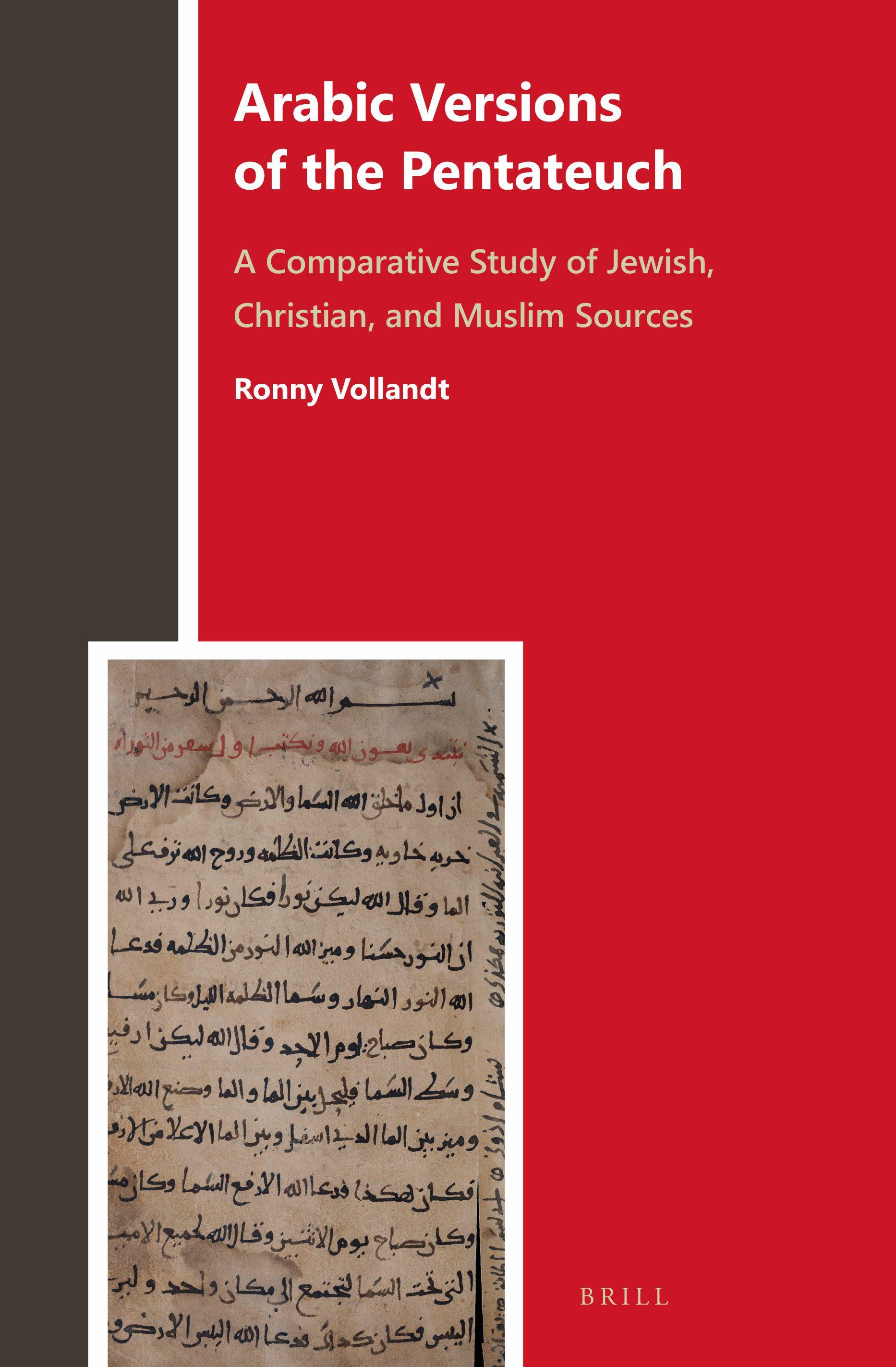 Arabic Versions of the Pentateuch – A Comparative Study of Jewish ...